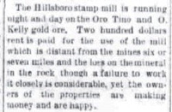 Hillsboro Stamp mill-filtered